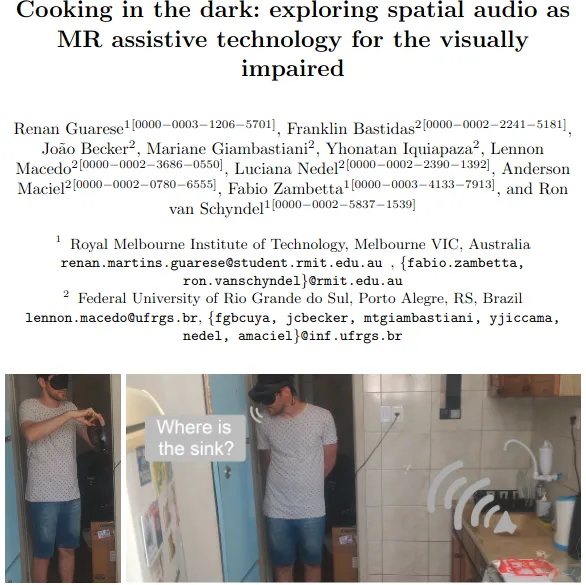 Cooking in the Dark - Interact