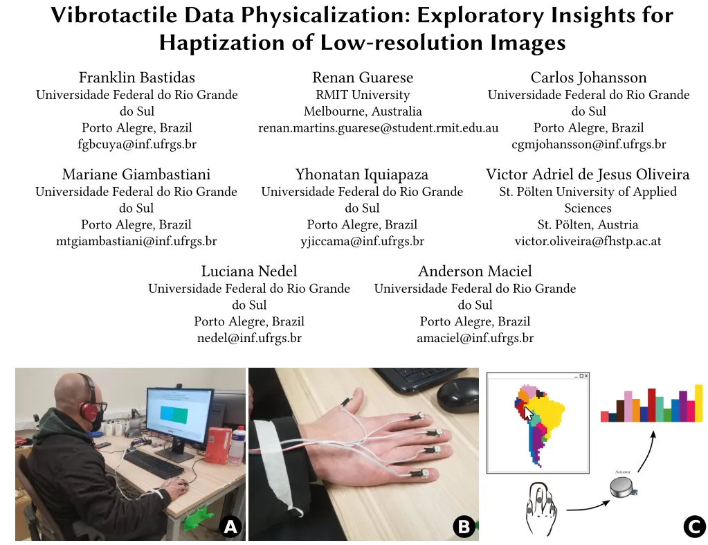 Vibrotactile Data Physicalization - SVR