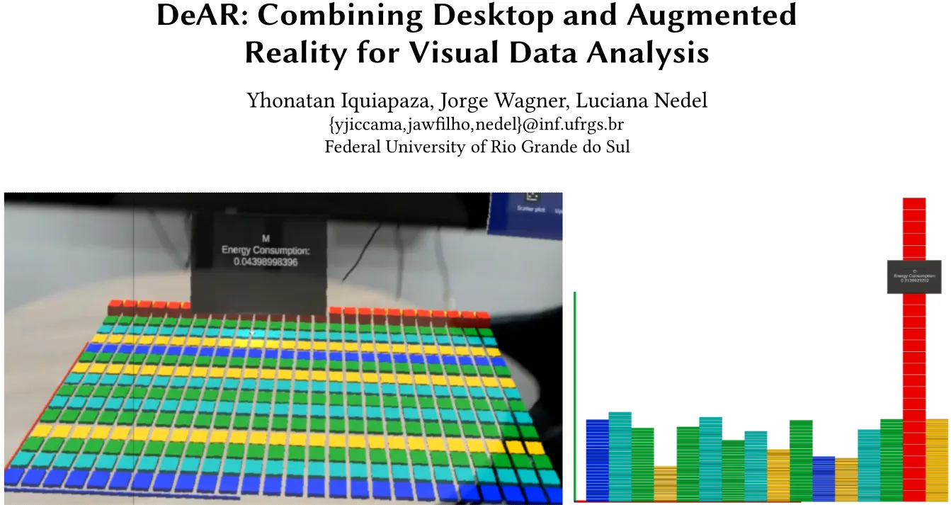 Combining Desktop and AR for Visual Data Analysis - SVR